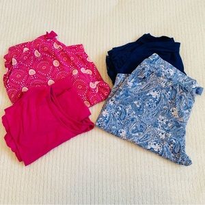 2 Pairs Pajama Capri Set